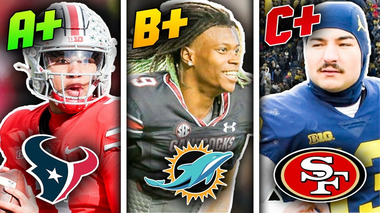 2023 Draft Grades For All 32 Nfl Teams Officially Revealed…