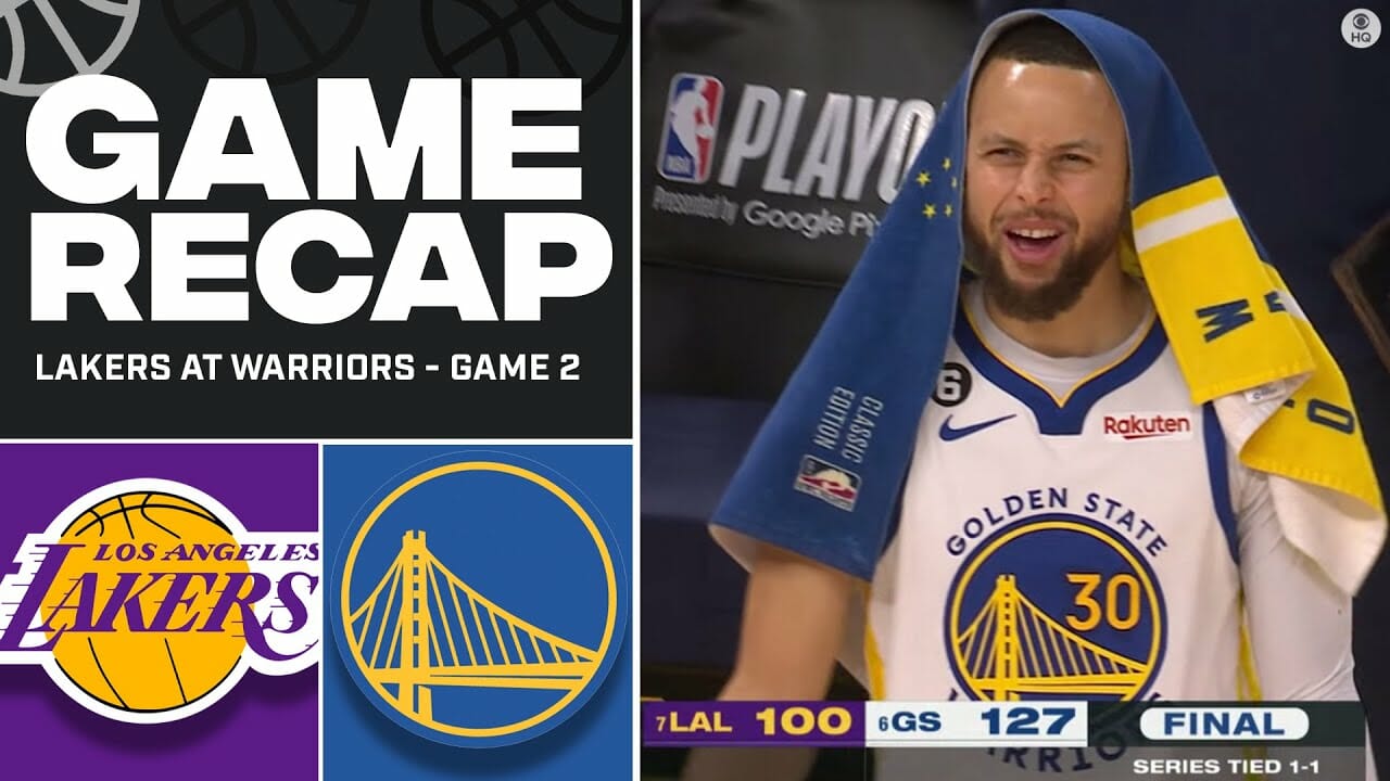 2023 Nba Playoffs: Warriors Respond With Series Tying Win Vs. Lakers In Game 2 | Cbs Sports