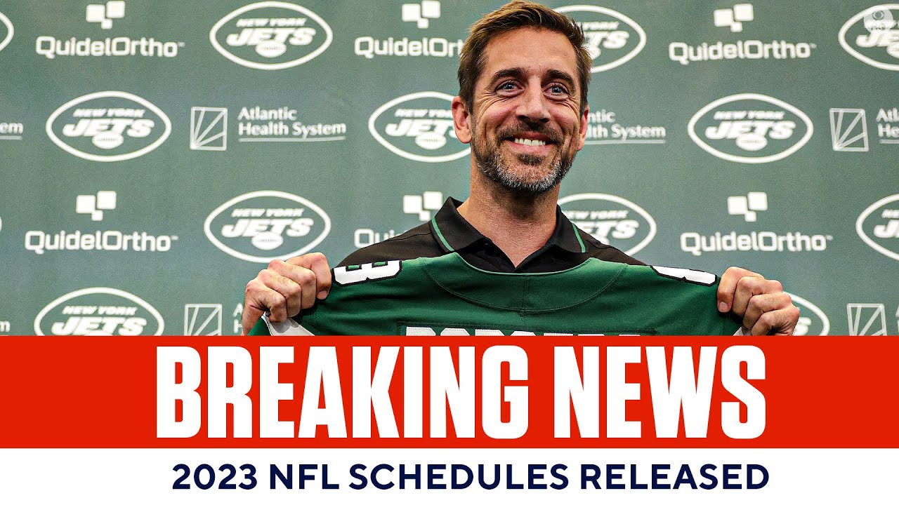 2023 Nfl Schedule Release: Aaron Rodgers On Monday Night, Chiefs Host Lions + More | Cbs Sports