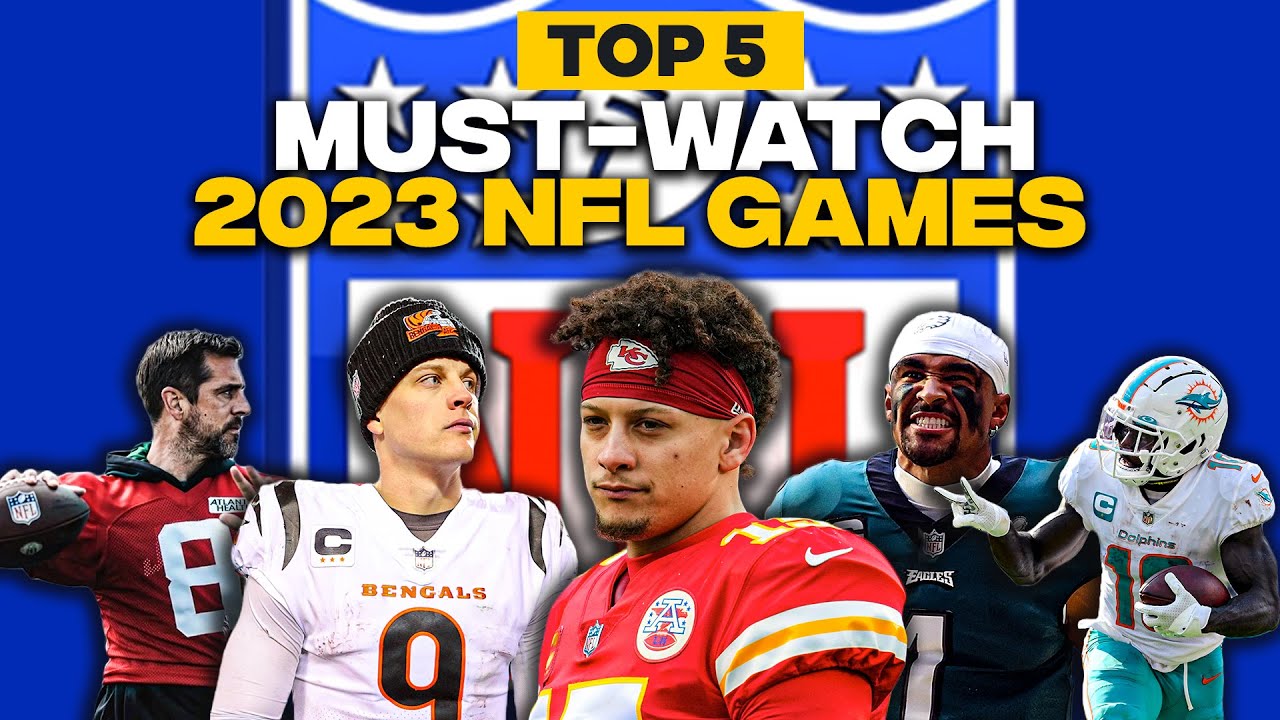 2023 Nfl Schedule Release: Top 5 Must Watch Games Of The Season | Cbs Sports