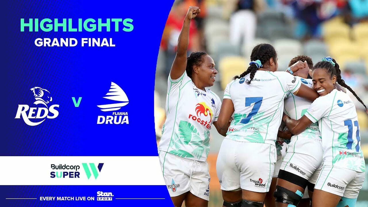 2023 Super W Grand Final: Queensland Reds V Fijiana Drua