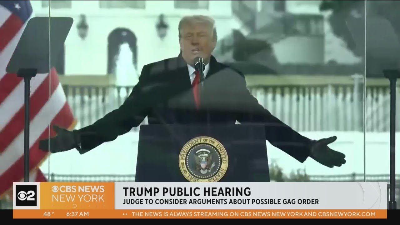 2nd Public Hearing In Criminal Case Against Trump