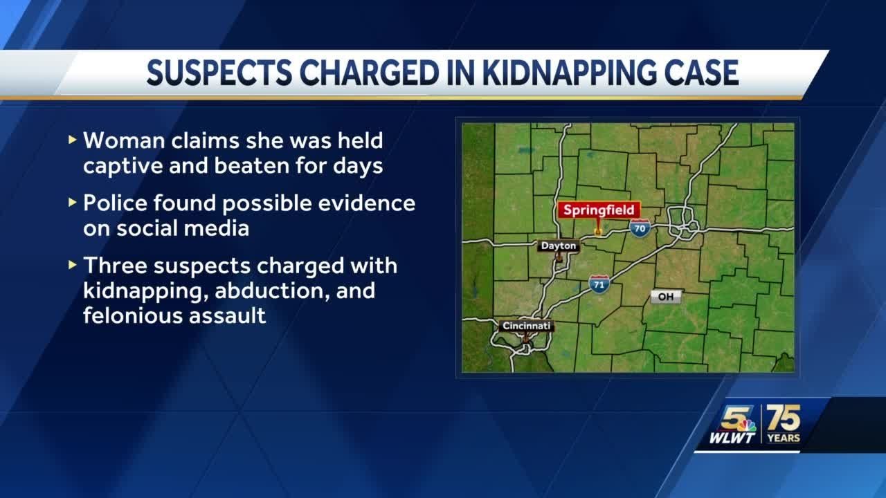 3 Accused Of Kidnapping, Beating Woman For Days In Ohio