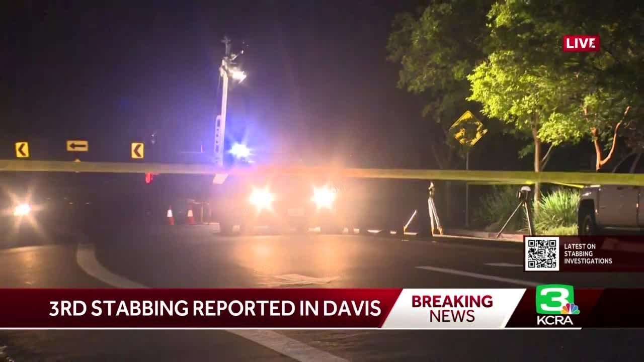 3rd Stabbing Reported In Davis; Search For Suspect