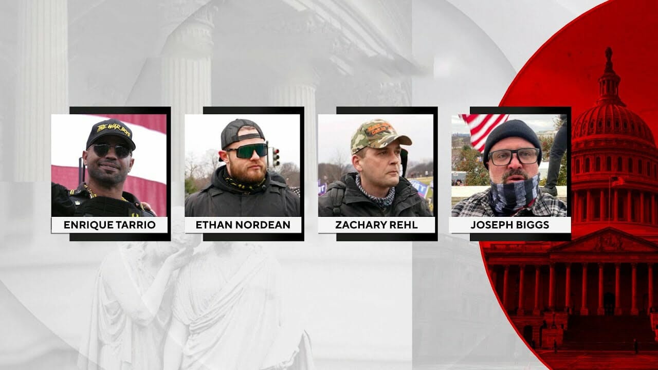 4 Proud Boys Members Convicted In Jan. 6 Attack