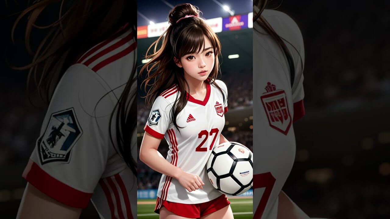 [4k/ai Lookbook] Outstanding Women’s Soccer Team In The Tournament 4k