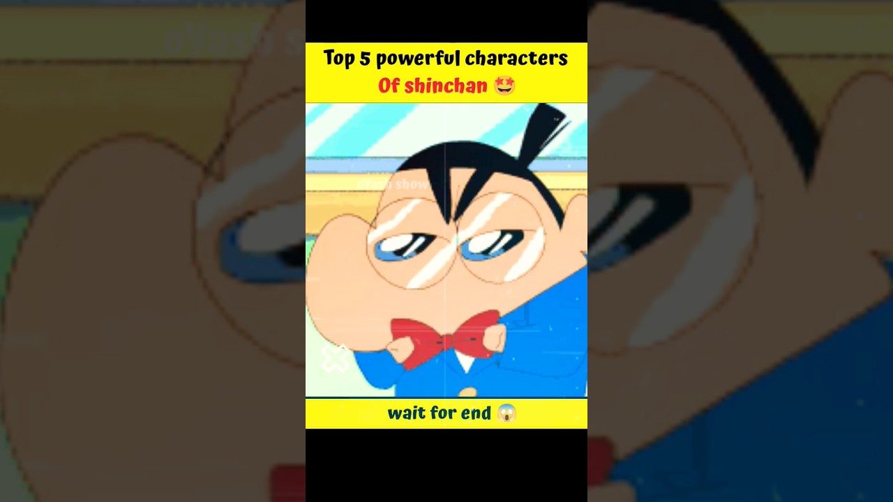 5 Most Powerful Characters Of Shinchan 😱🤯 #shorts #shortsviral #youtubeindia | Spacex News