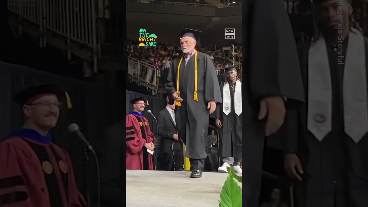 72 Year Old Graduates From College 🎓