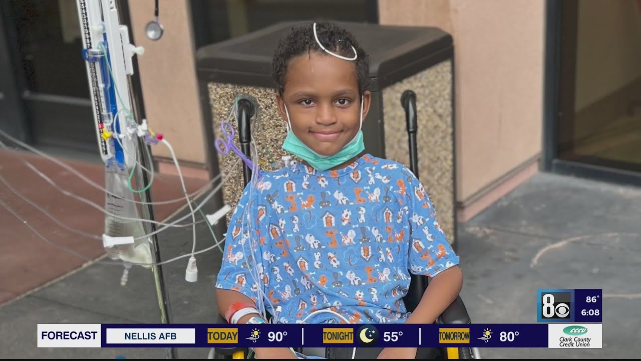 8 Year Old Las Vegas Boy Recovering From Rare Brain Infection