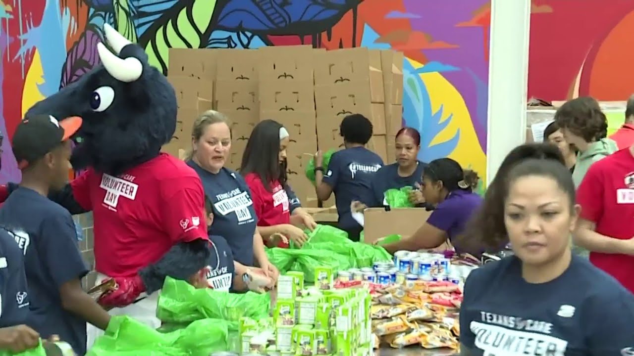 ‘a Great Opportunity’: Houston Texans, Community Give Back During 11th Annual Texans Care Volunt… | Houston