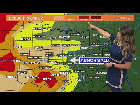 A Look At Drought Conditions In The U.s. And In North Texas