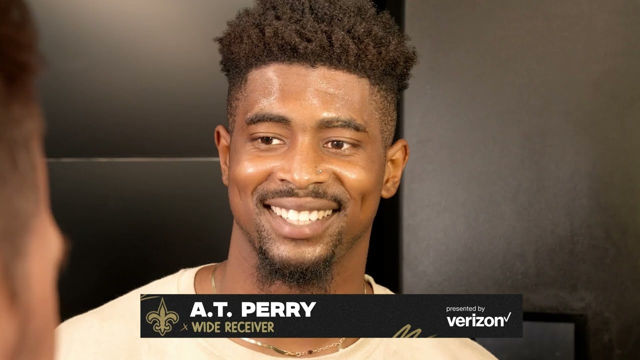 A.t. Perry Excited To Make Plays At Saints Rookie Minicamp 2023 | Saints News