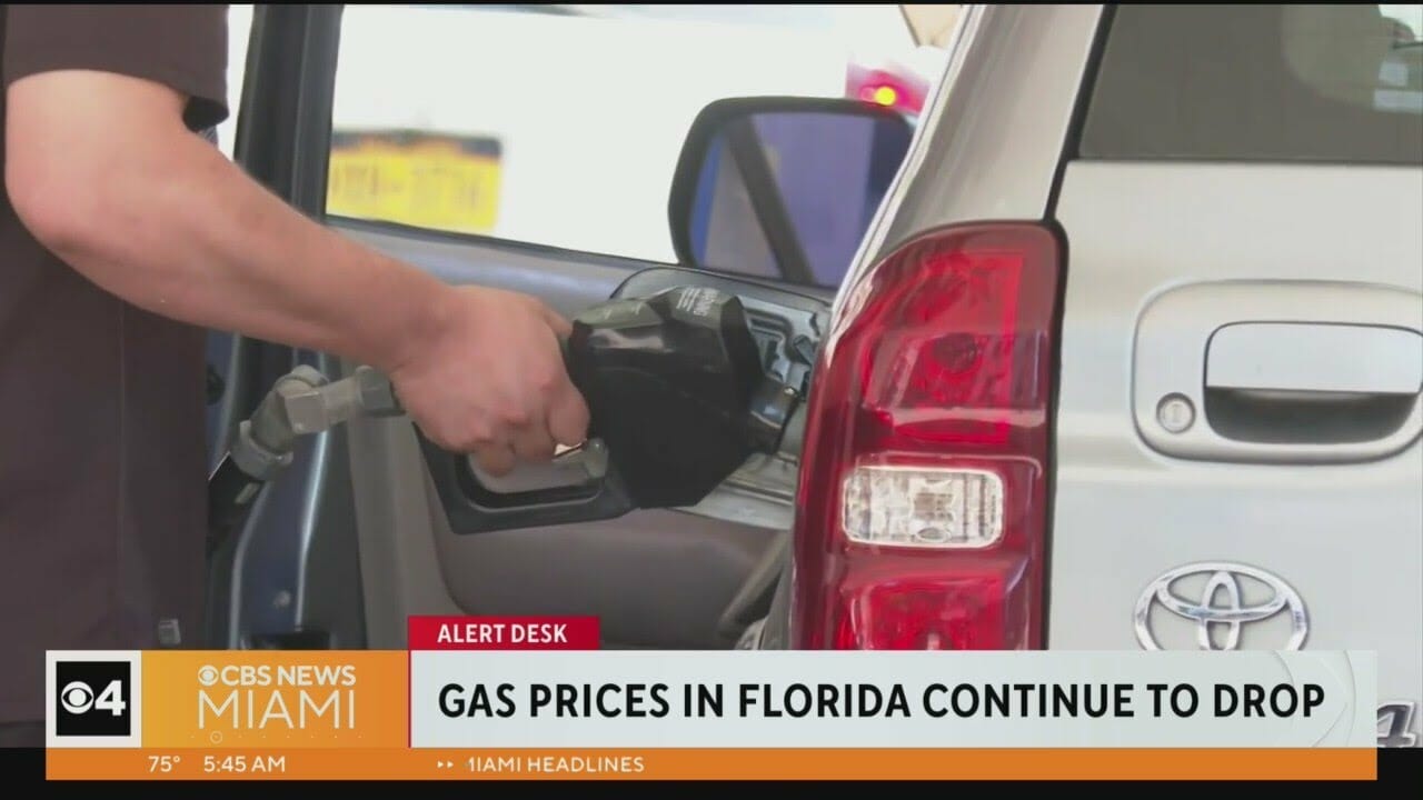 Aaa: Gas Prices Dipped Nearly A Dime Last Week