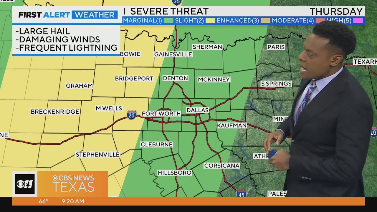 After Beautiful Few Days In North Texas, Severe Weather Threat Returns Later This Week | Dallas News