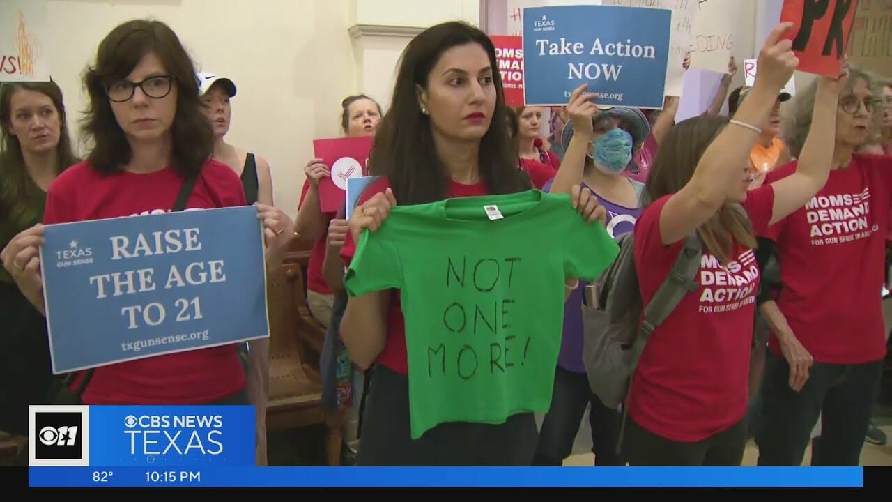 After Capitol Protests Over Allen Shooting, House Committee Approves Gun Reform Bill | Dallas News