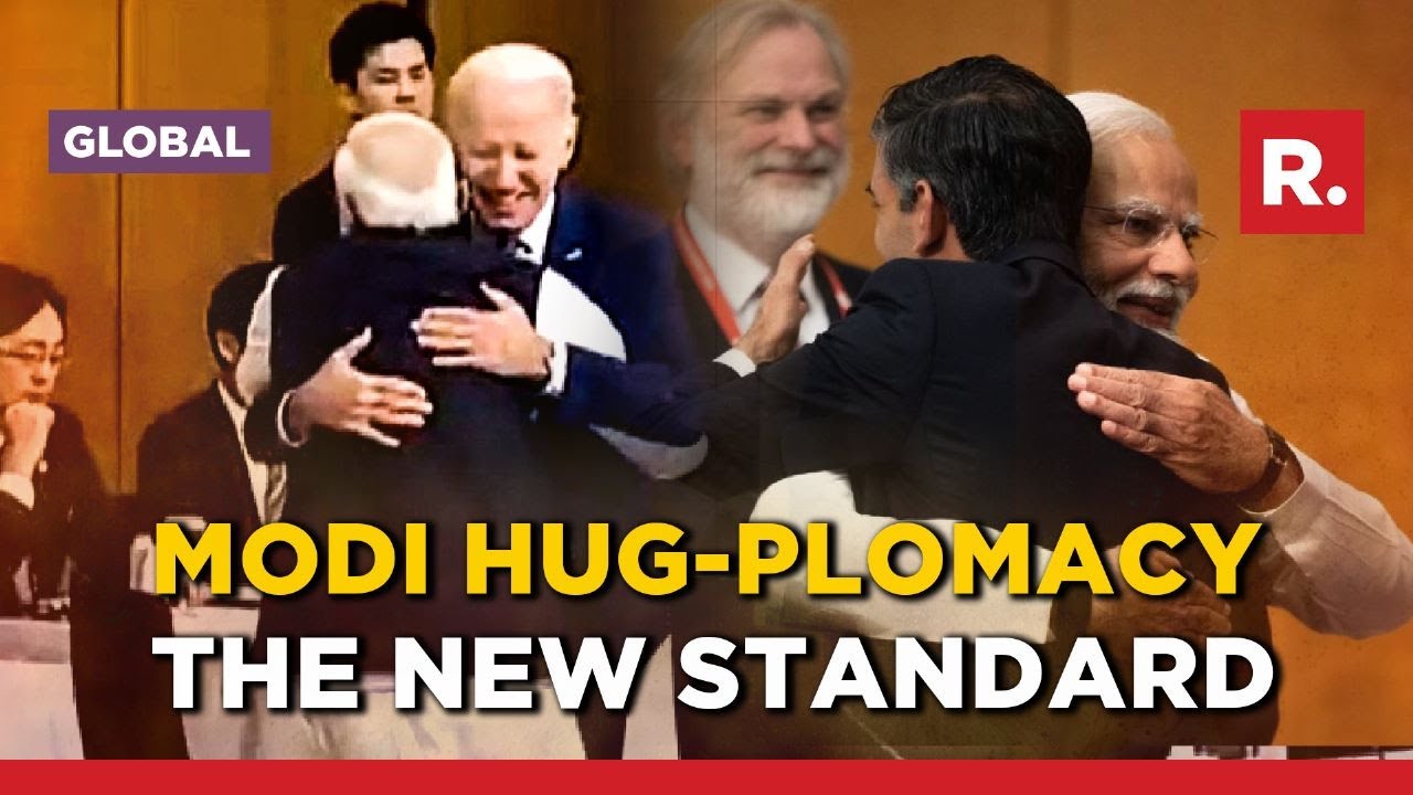 After Joe Biden, Rishi Sunak Next To Greet Pm Modi With A Warm Hug