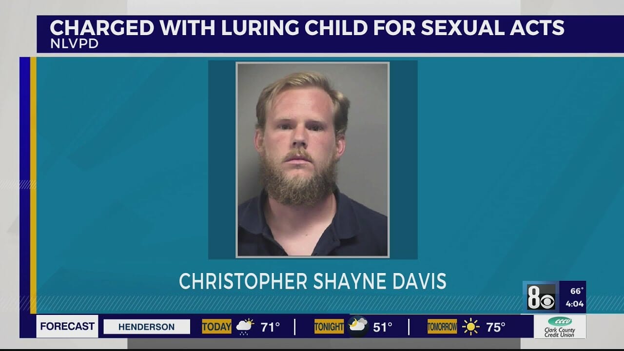 Agents Posing As Young Girl Arrest Las Vegas Man In Child Sex Sting