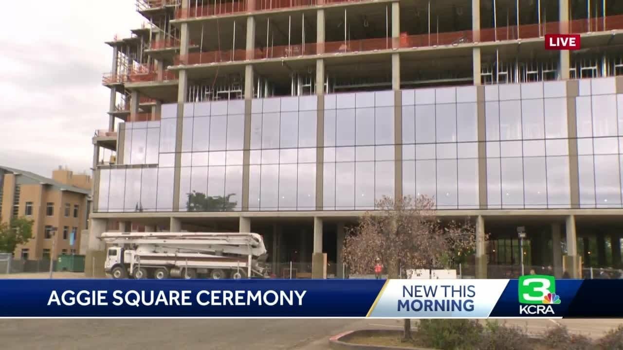 Aggie Square ‘topping Off’ Leads To ‘sign The Beam’ Quote. What To Know About The Sacramento Deve…