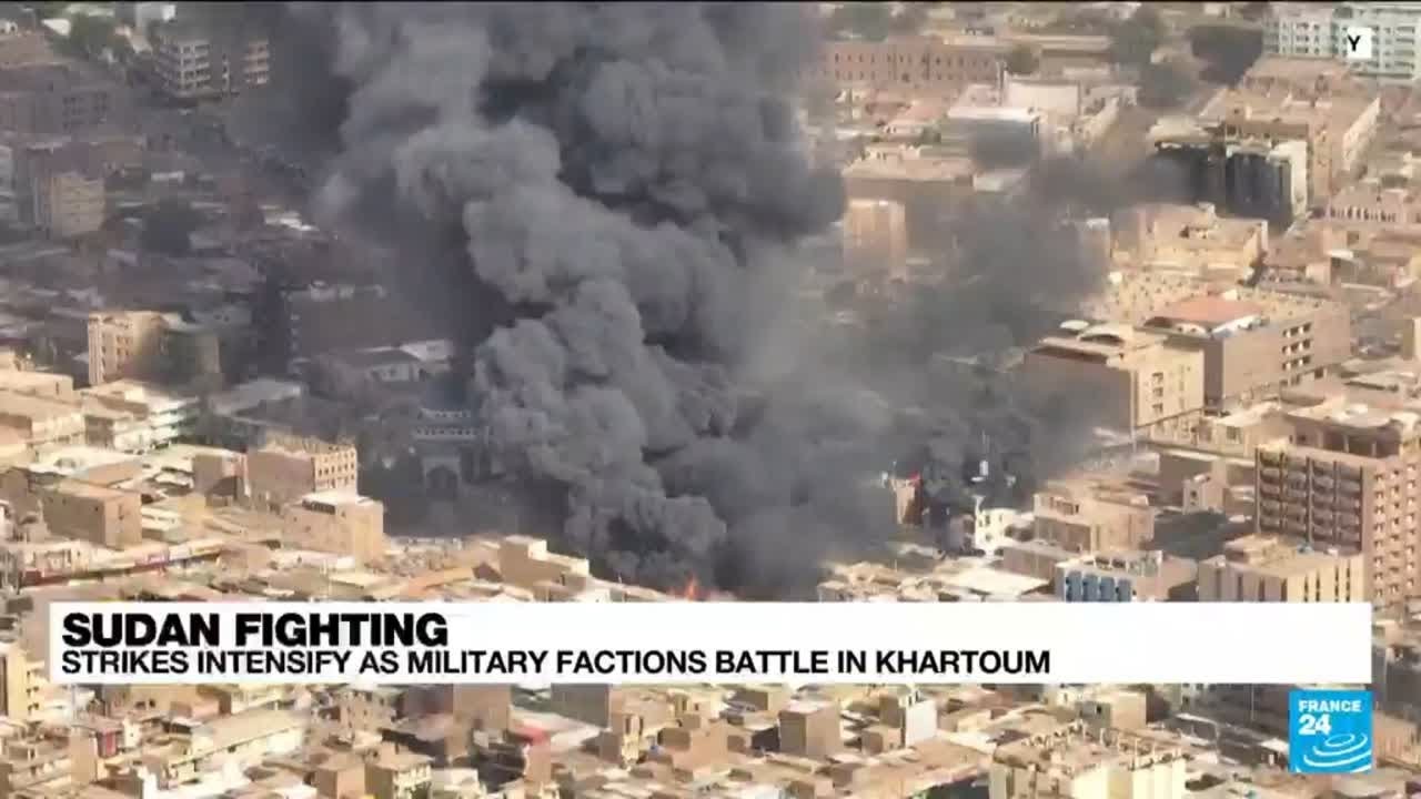 Air Strikes, Artillery Fire Escalate As Factions Battle In Sudan Capital • France 24 English