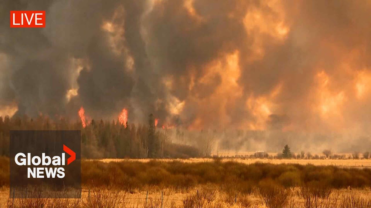 Alberta Wildfire: Officials To Provide An Update As Hot Weather Continues | Live