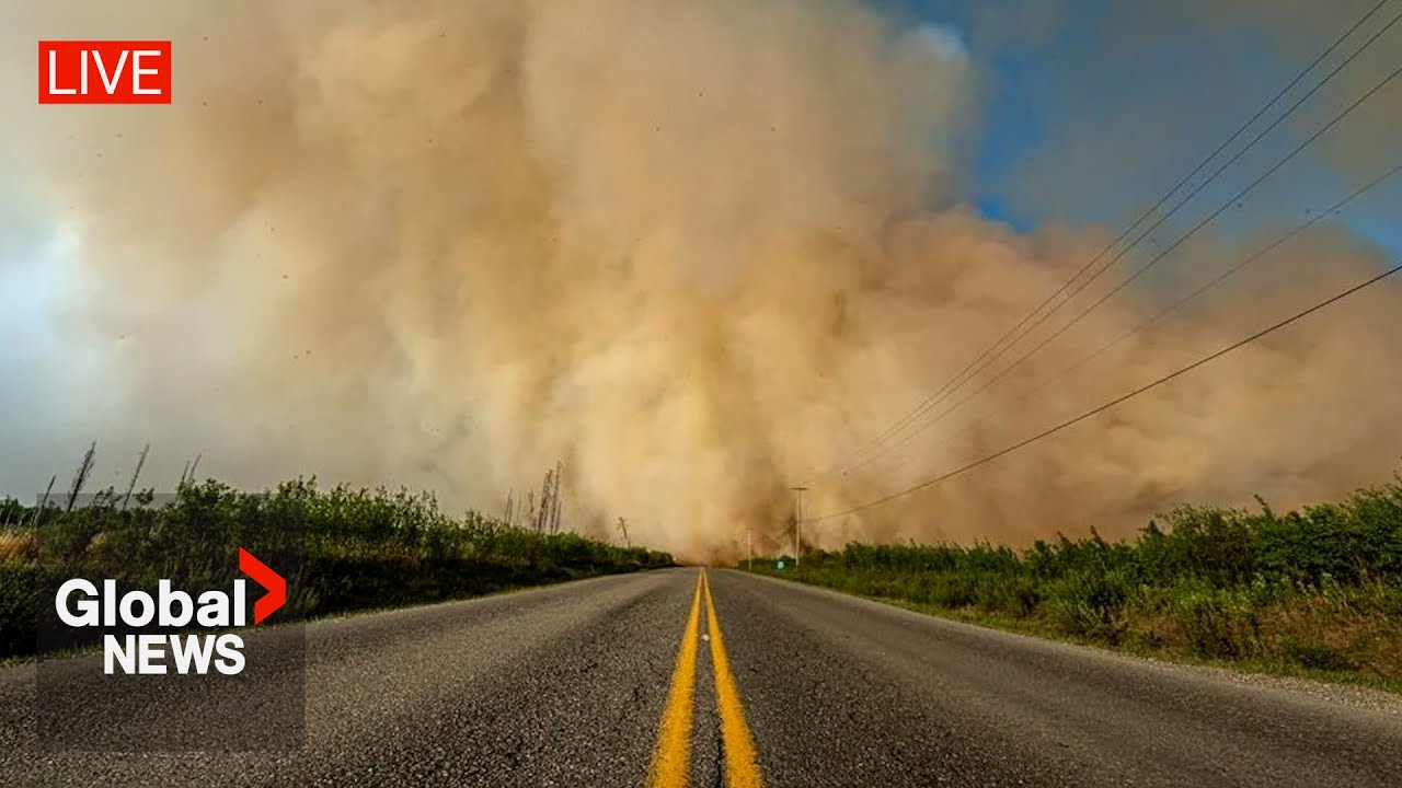 Alberta Wildfires: Officials Provide Update As Blazes, Smoke Enter May Long Weekend | Live