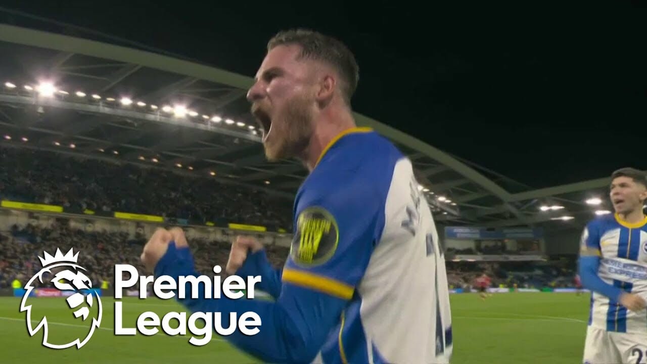 Alexis Mac Allister, Brighton Sink Manchester United In Stoppage Time | Premier League | Nbc Sports