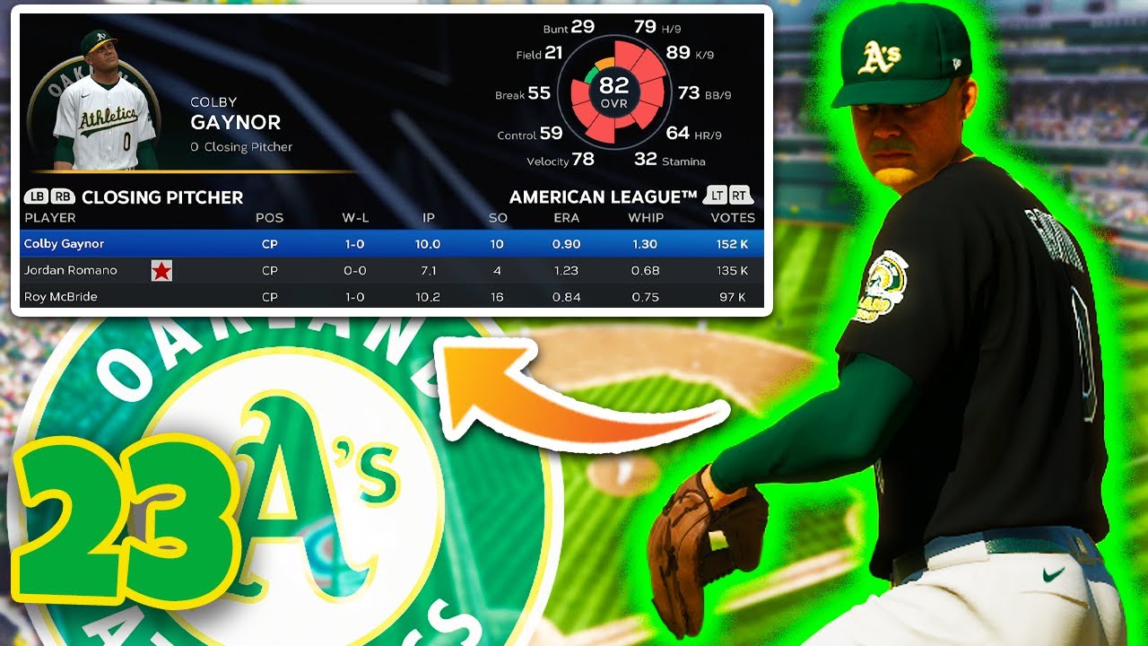 All Star Closer? | Mlb The Show 23 Oakland Athletics Franchise Mode Rebuild Ep23