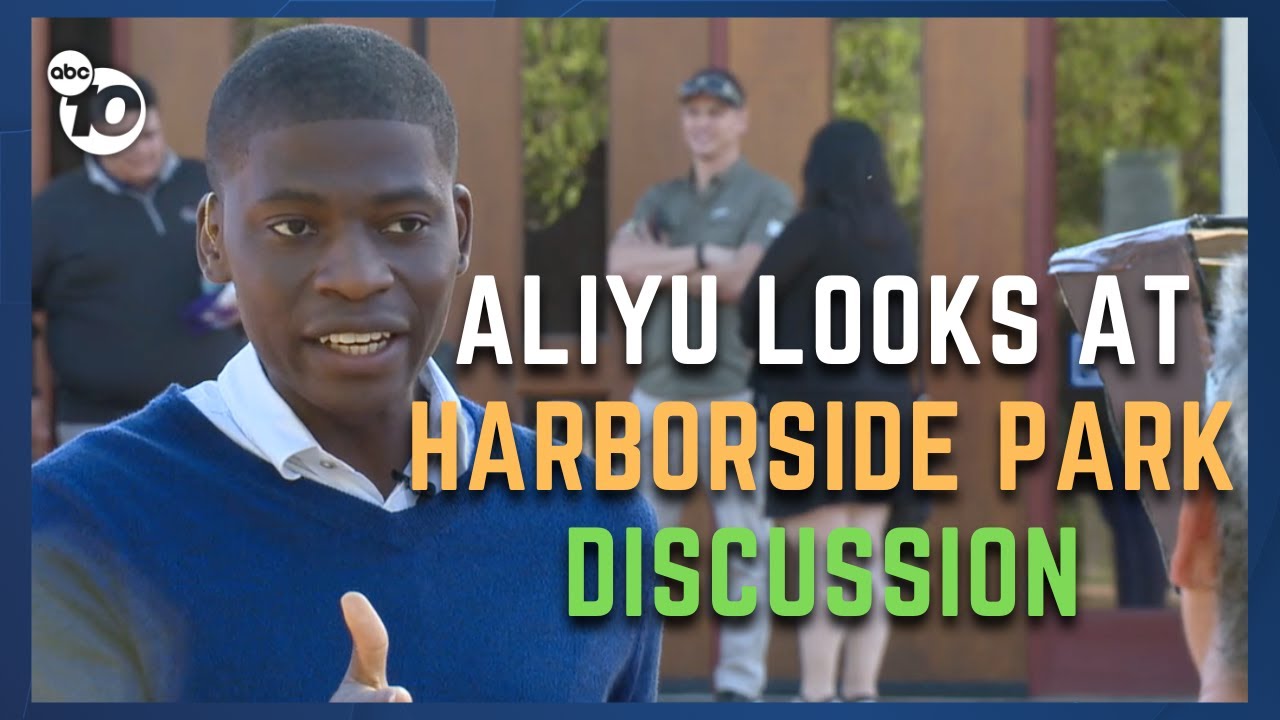 Anchor Wale Aliyu talks Harborside Park’s future with Chula Vista mayor, community members | San Diego News