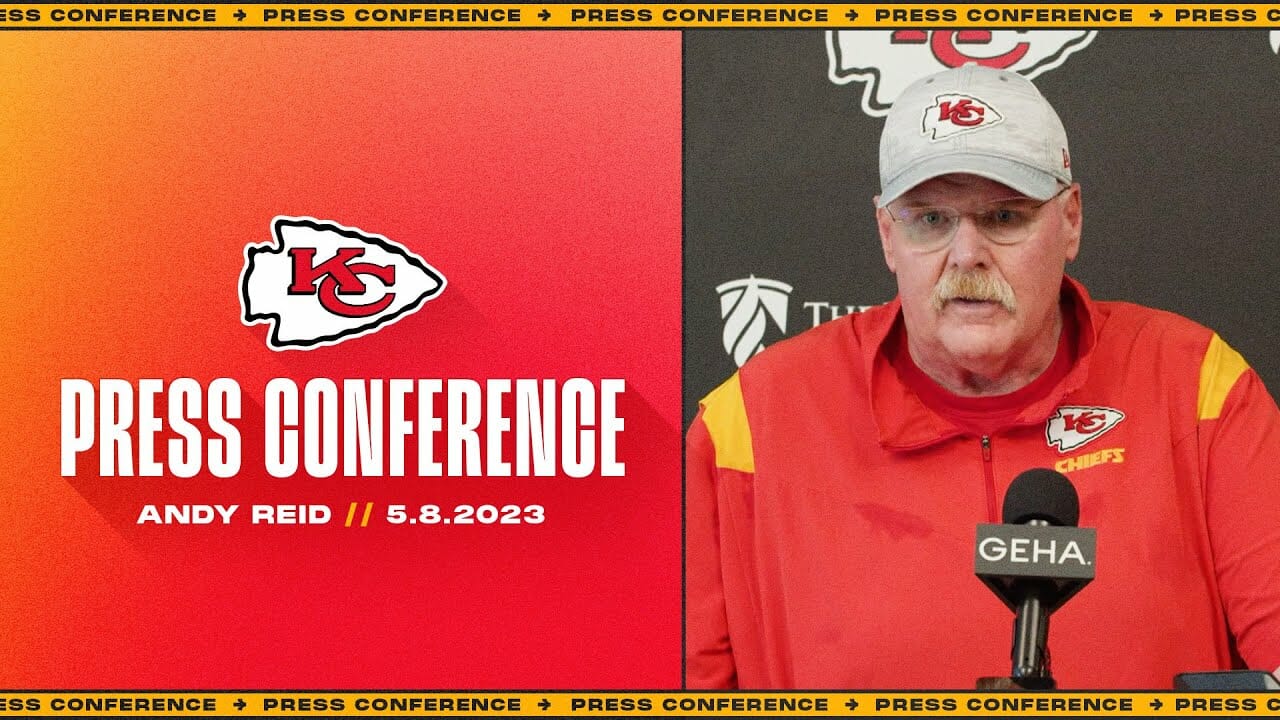 Andy Reid Speaks During Rookie Minicamp | Press Conference 5/8 | Chiefs News