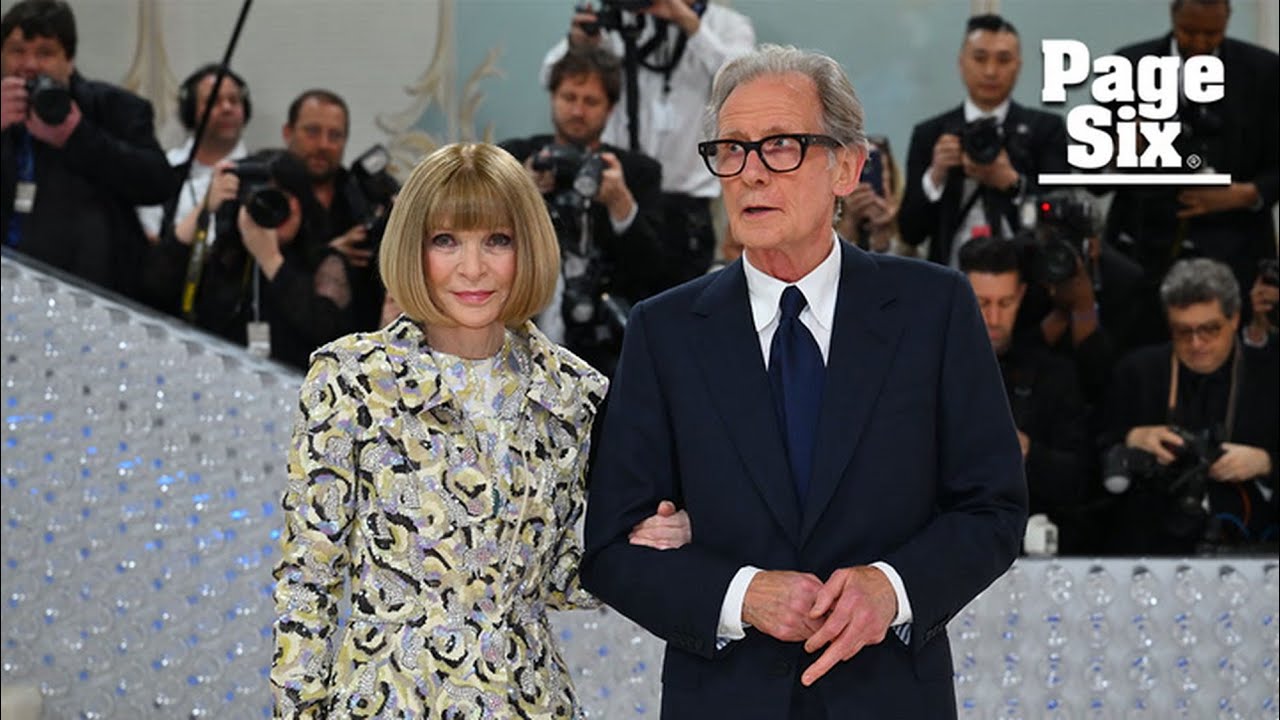 Anna Wintour, Bill Nighy Confirm Romance On Met Gala Red Carpet | New York Post