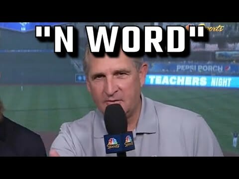 Announcer Says Racial Slur On Tv