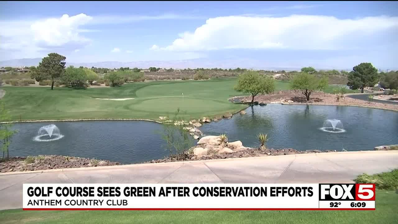 Anthem Country Club Noticing Water Savings After Replacing Its Fairways