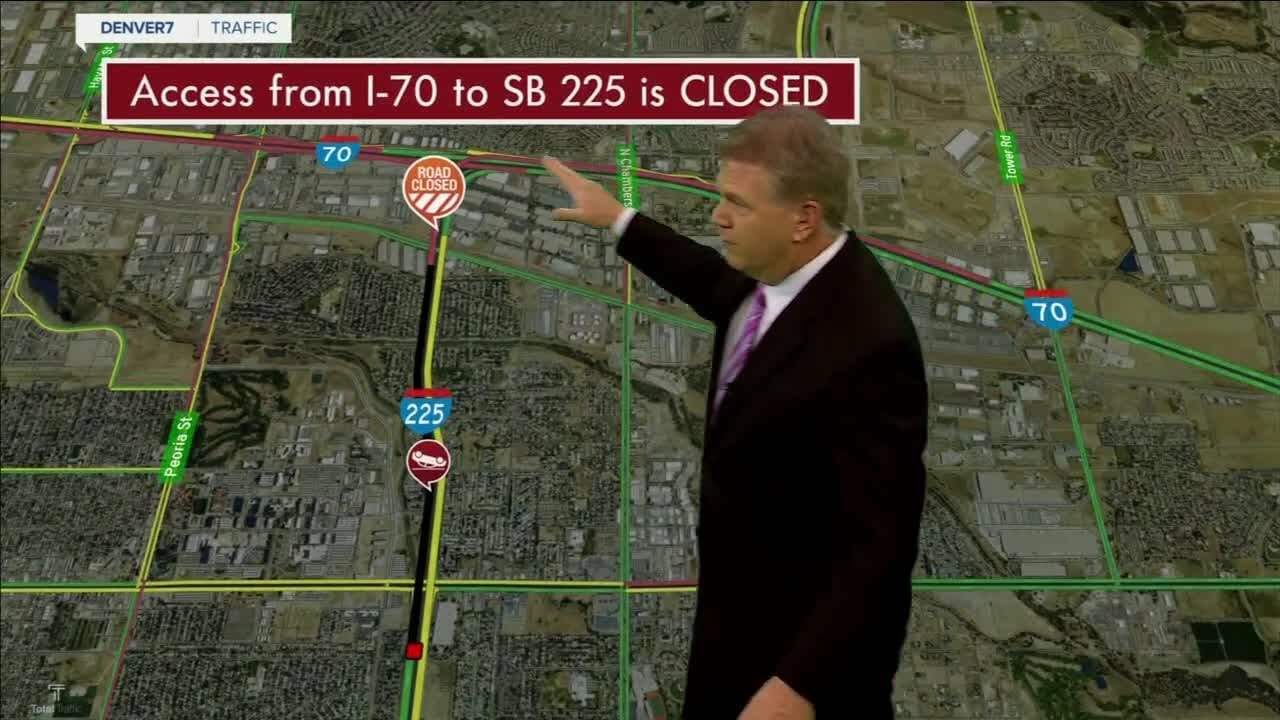 Apd: Southbound I 225 At I 70 Shut Down Tuesday Morning