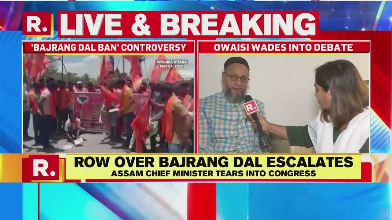 ‘appeasement Politics…’: Aimim Chief Owaisi Raps Bjp, Congress On Election Issues