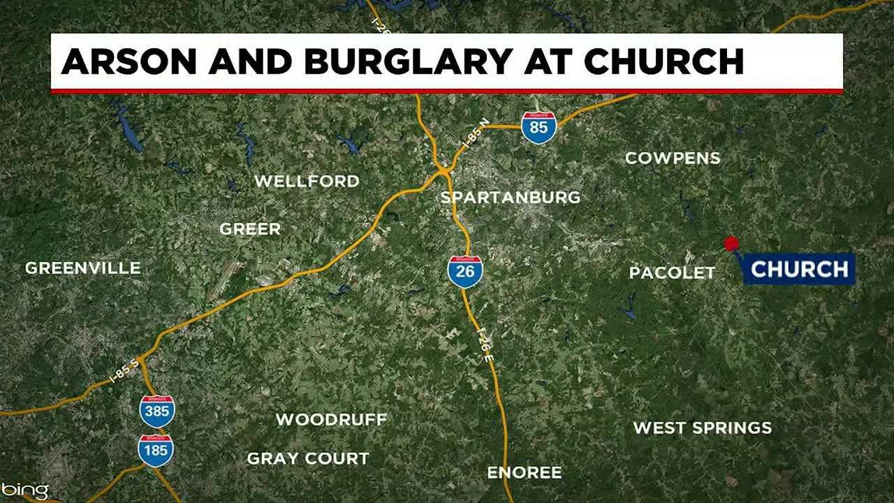 Arson And Burglary At Upstate Church