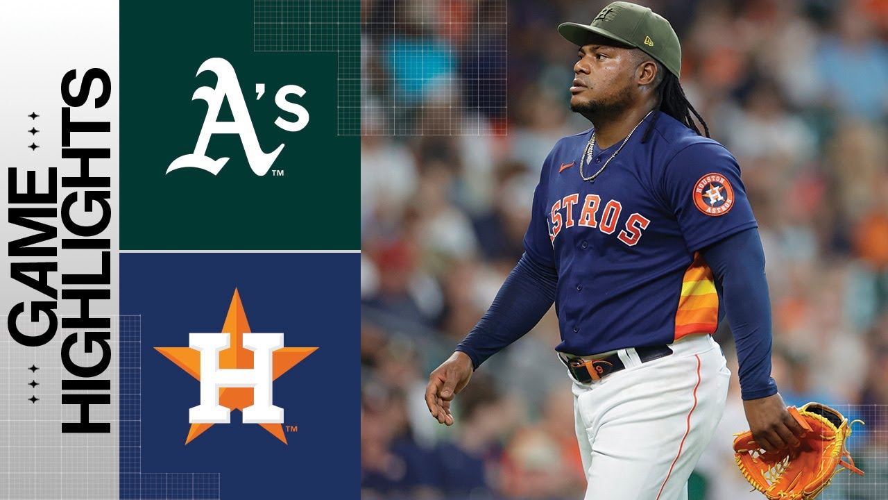 A’s Vs. Astros Game Highlights (5/21/23) | Mlb Highlights