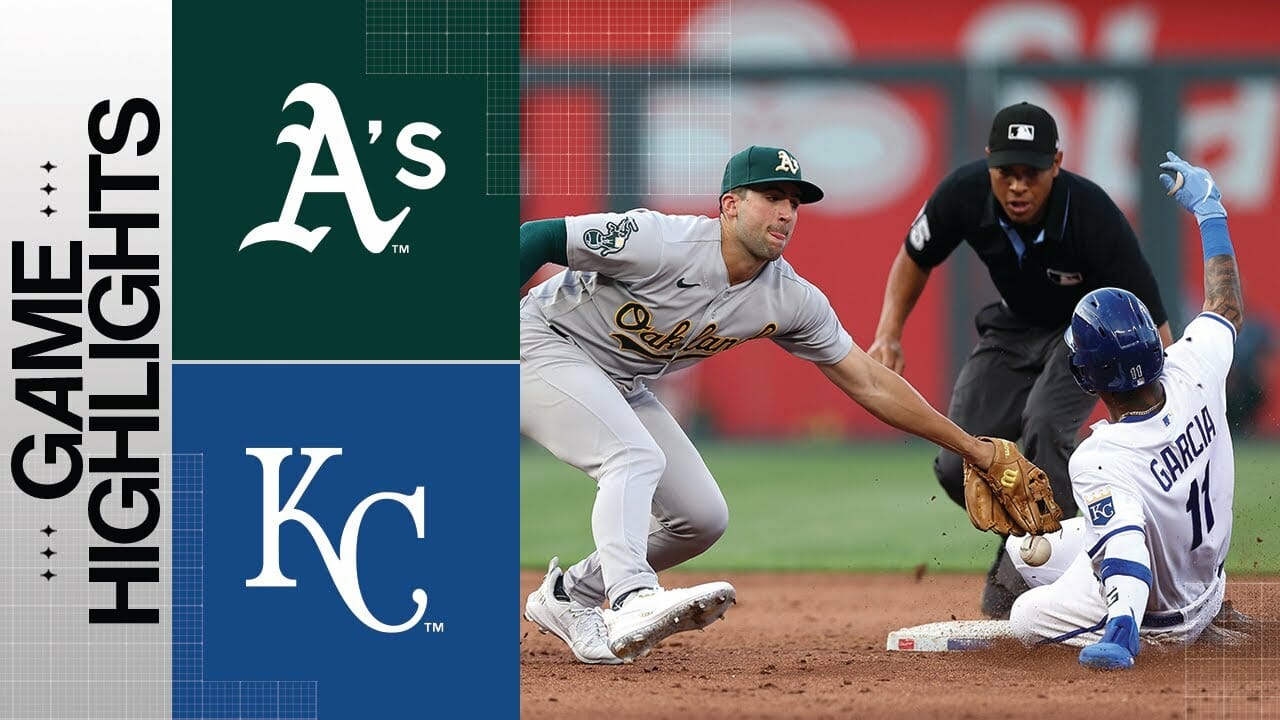 A’s Vs. Royals Game Highlights (5/6/23) | Mlb Highlights