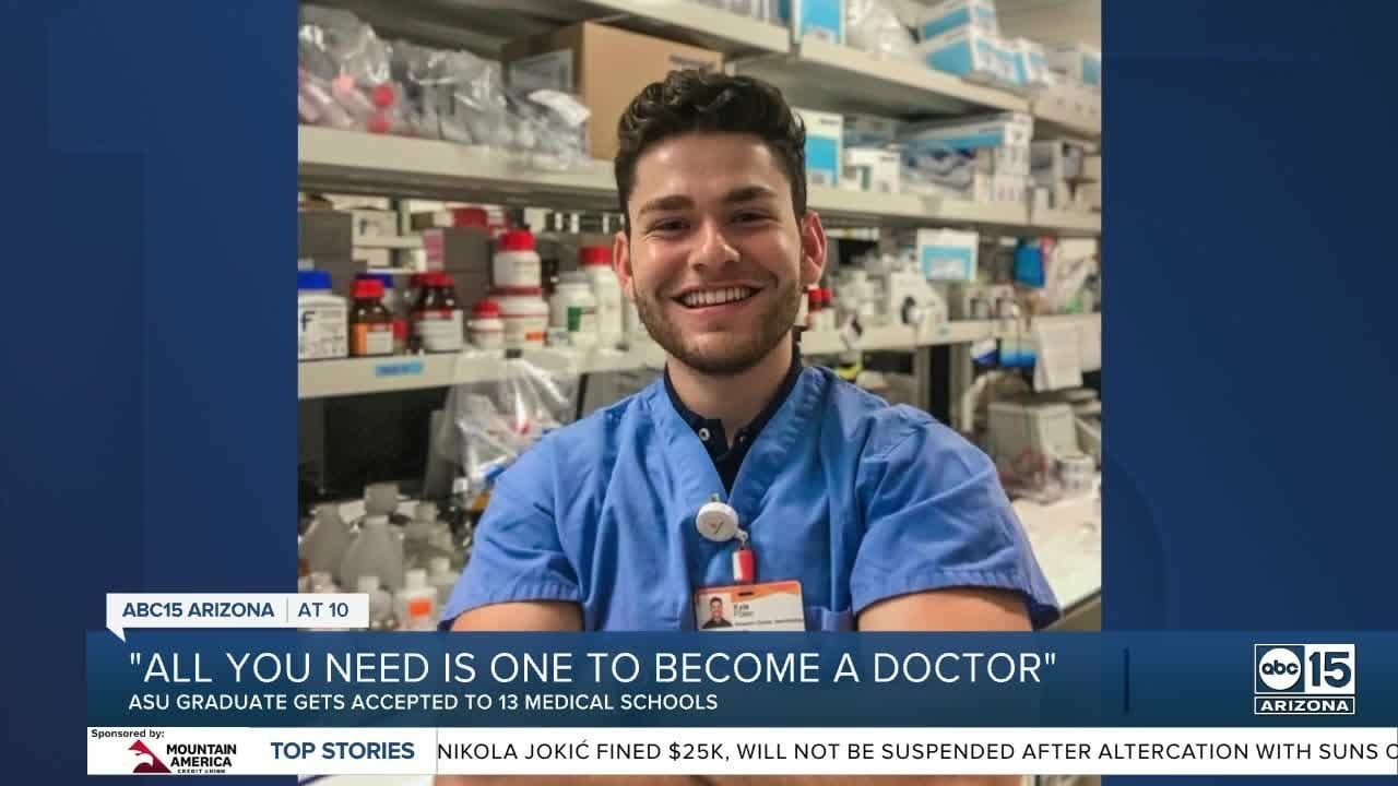 Asu Graduate Accepted To 13 Medical Schools