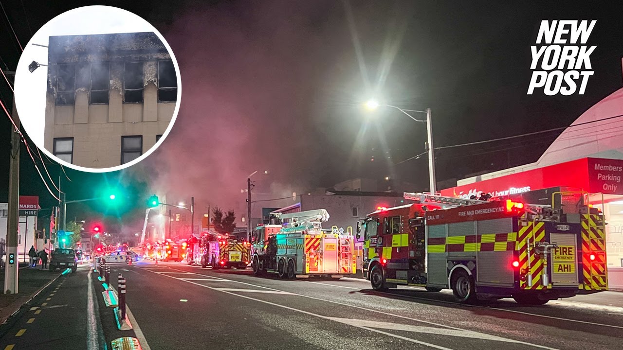 At Least 6 Dead After Fire Rips Through New Zealand Hostel | New York Post