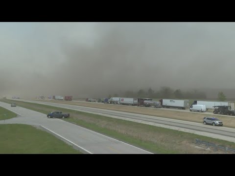 At Least Six People Killed In Illinois Traffic Pileup Due To Dust Storm, Police Say