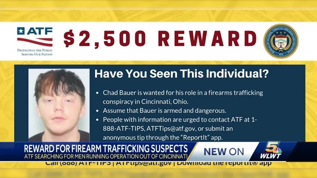 Atf Offering Reward For Help Finding Firearm Trafficking Suspects