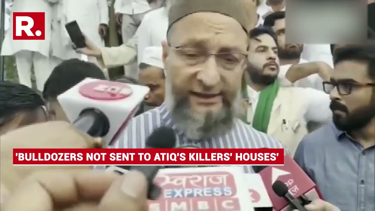 Atiq Ahmed Murder: Owaisi Says ‘up Govt Should Be Ashamed For Not Providing Safety To Prisoners’