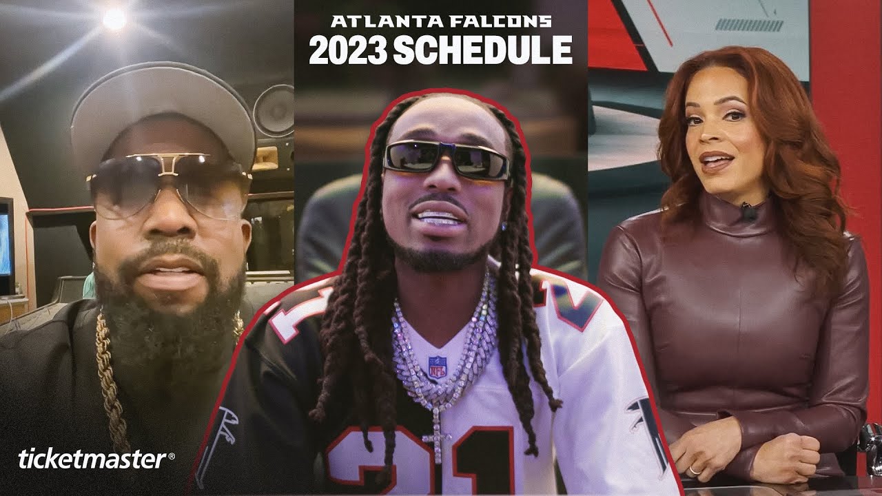 Atlanta Falcons 2023 Nfl Schedule With Quavo! | Tiktok Compilation