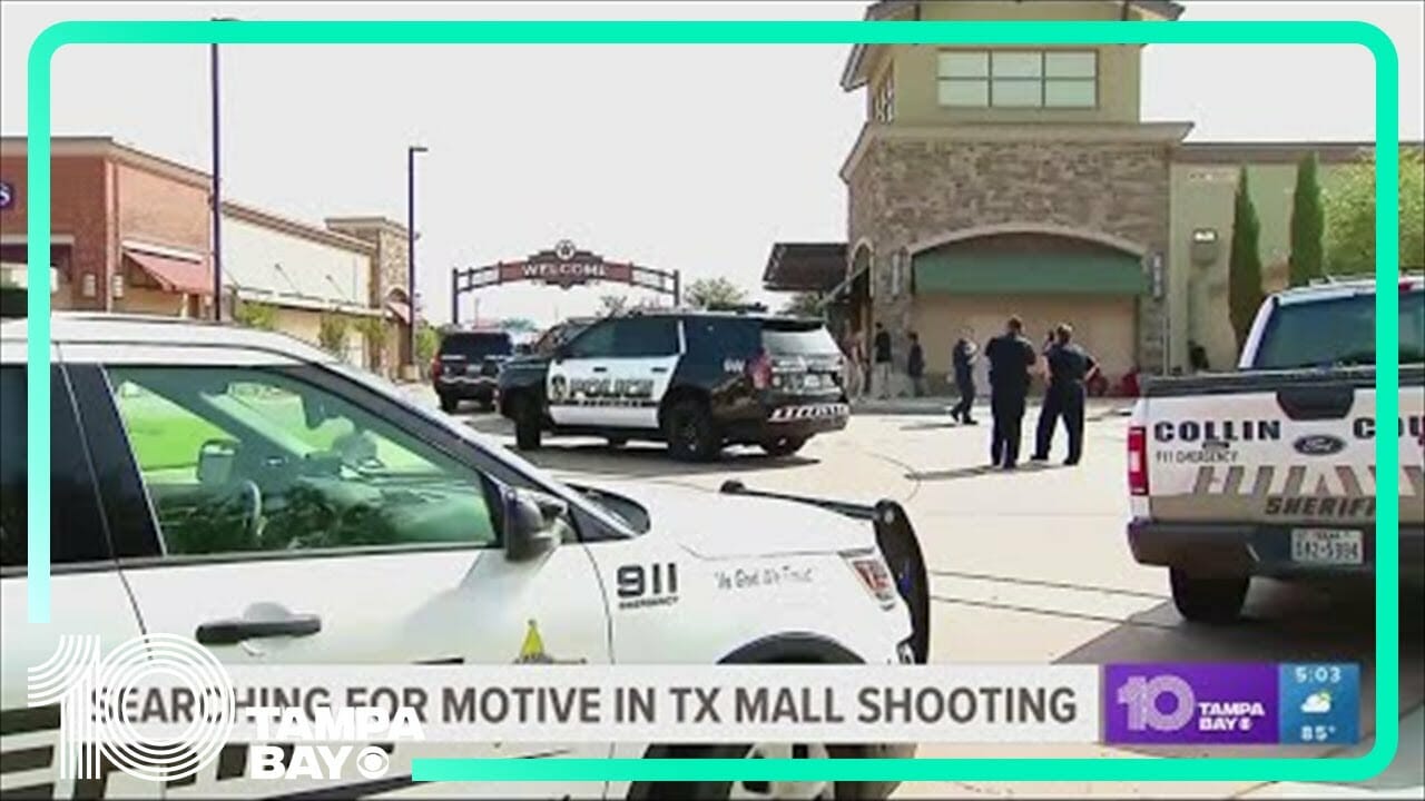 Authorities Search For Motive In Texas Mall Mass Shooting