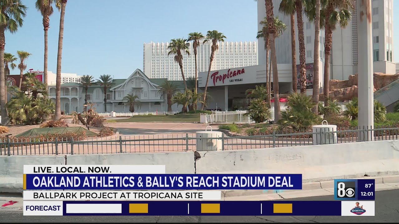 Bally’s Reaches Agreement To Build New Ballpark For Athletics