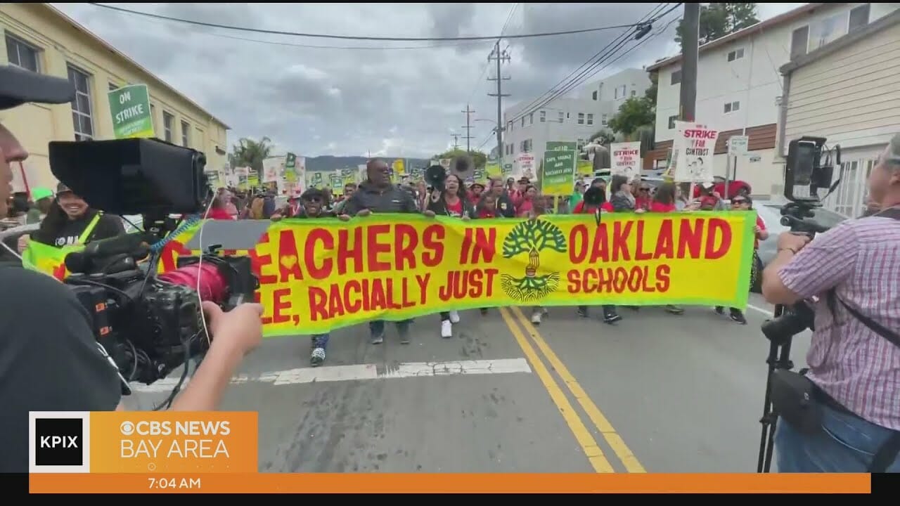 Battle Lines Drawn In Oakland Teachers Strike