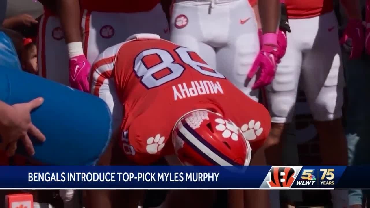 Bengals Introduce New First Round Pick Myles Murphy