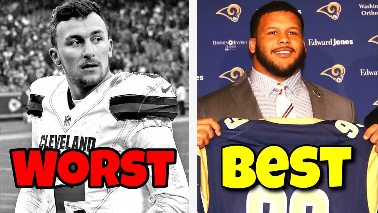 Best & Worst 1st Round Picks From Each Nfl Draft (2013 2022)