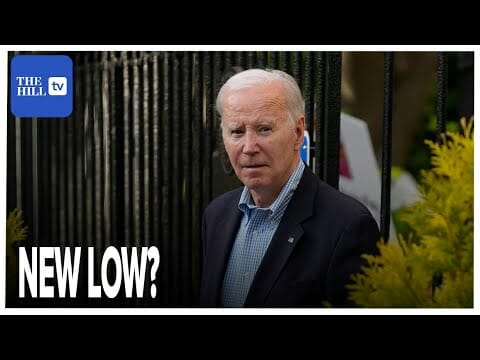 Biden Approval Slips To New Low In Wake Of 2024 Campaign Launch: Survey