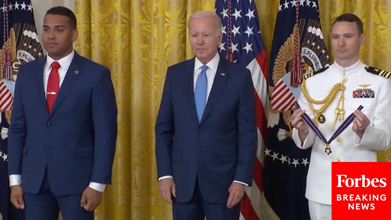 Biden, Garland Honor 2021 2021 Recipients Of Medal Of Valor